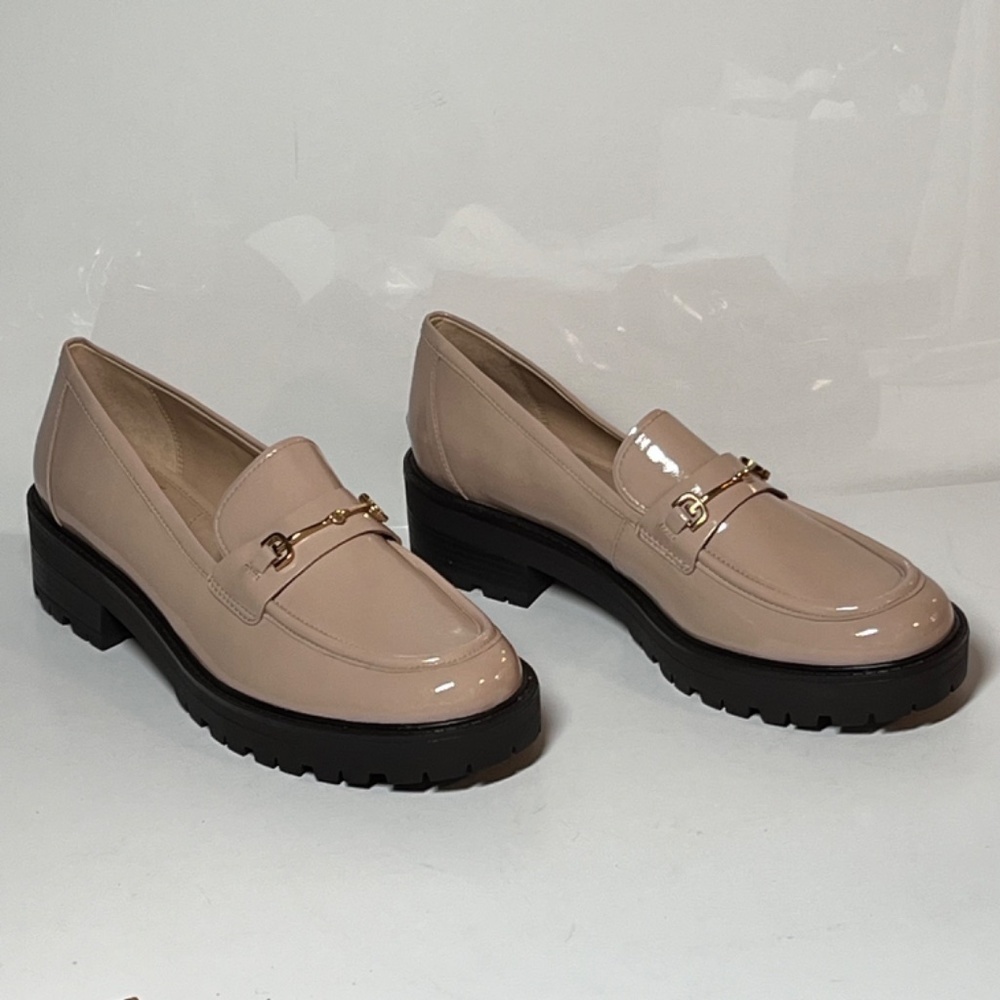 Sam Edelman Tully Chunky Lug Sole Almond Toe Loafers - Picture 2 of 7